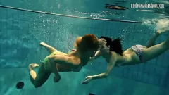 play Sizzling Lesbian Mermaids: Russian Vacation Underwater Porn
